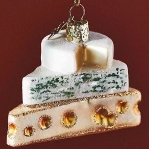 Anthropologie Cheese Ornament